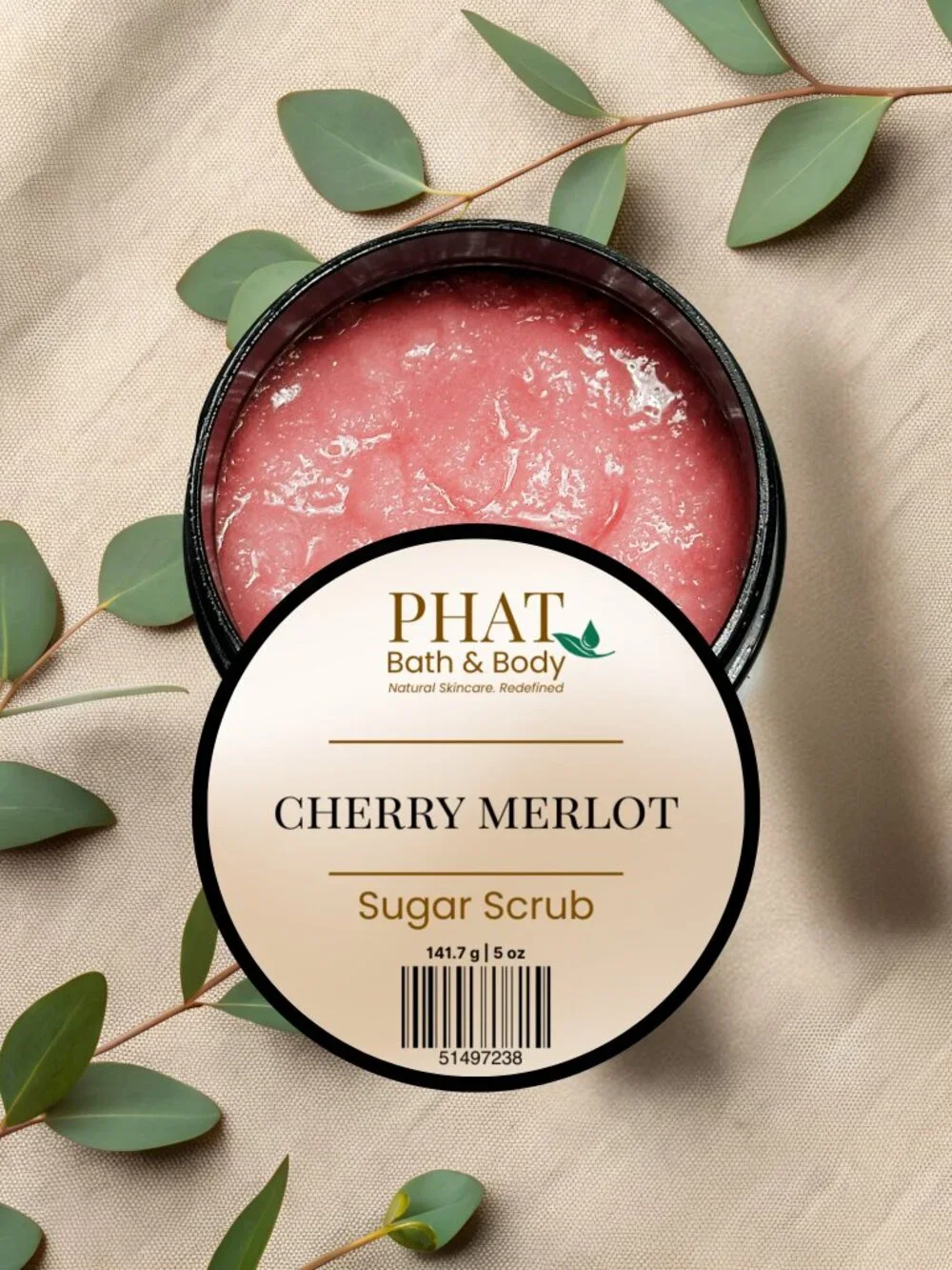 Phat Bath & Body Cherry Merlot Sugar Scrub